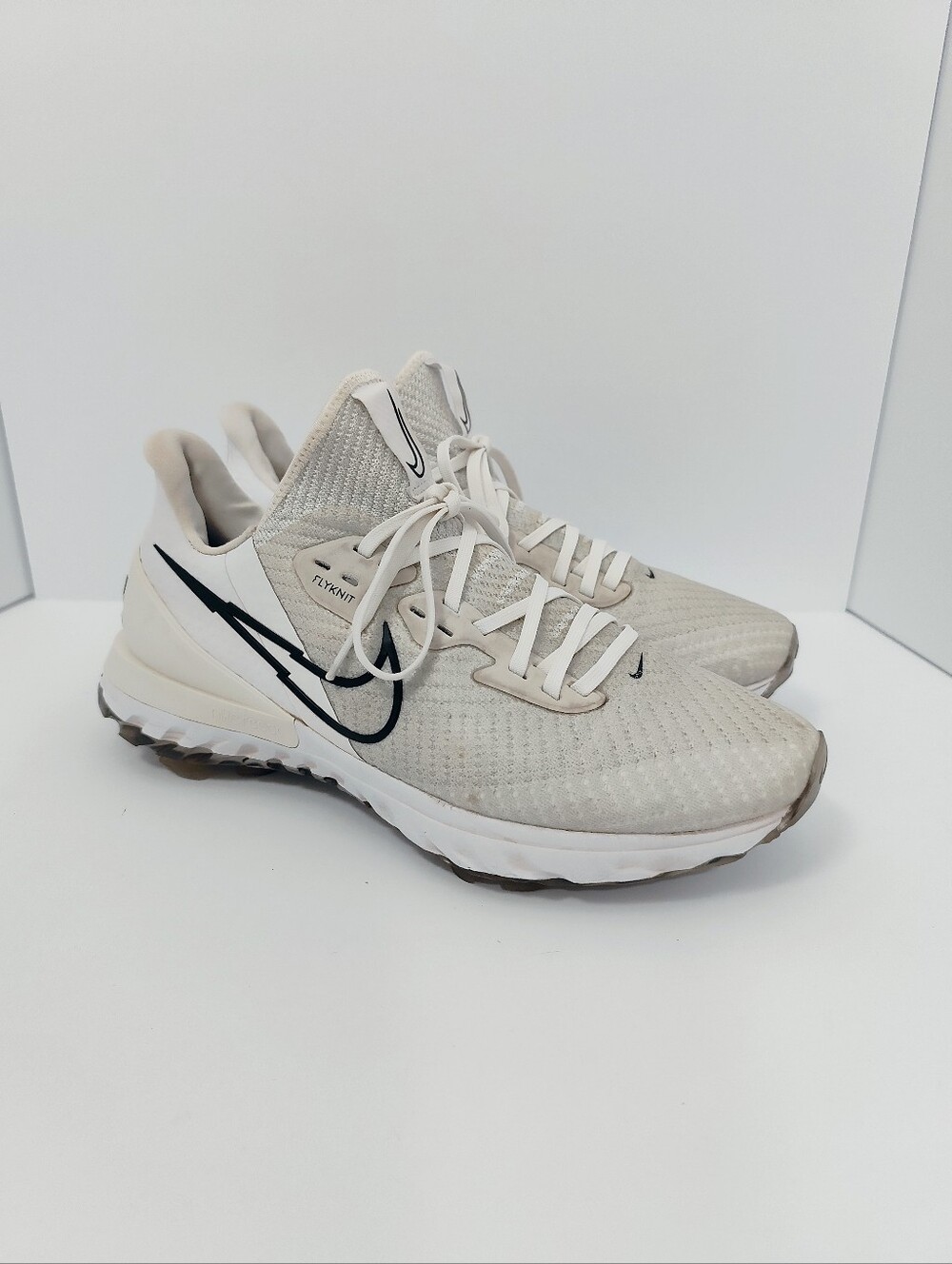 Nike Air Zoom Infinity Tour White Black CZ8300-133 Men's Size 10 Golf Shoes